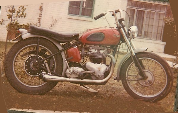 Thumbnail of a 1951 Triumph 6T motorcycle