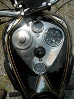 Motorcycle gas tank
